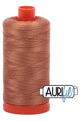 Aurifil Mako 50wt Cotton 1300 m 1422 yd. spool - 2330 Light Chestnut